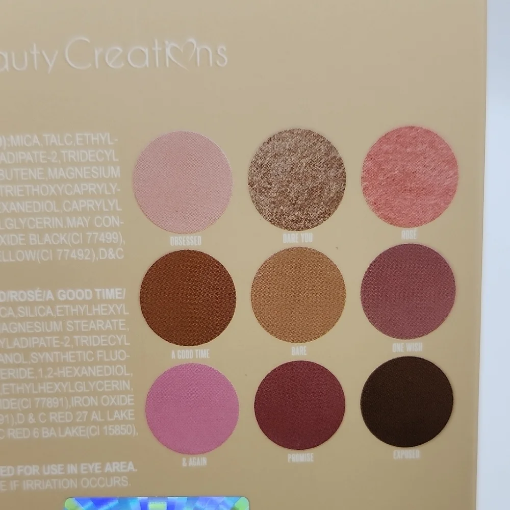 Beauty Creations Nude X Mini Shadow Palette